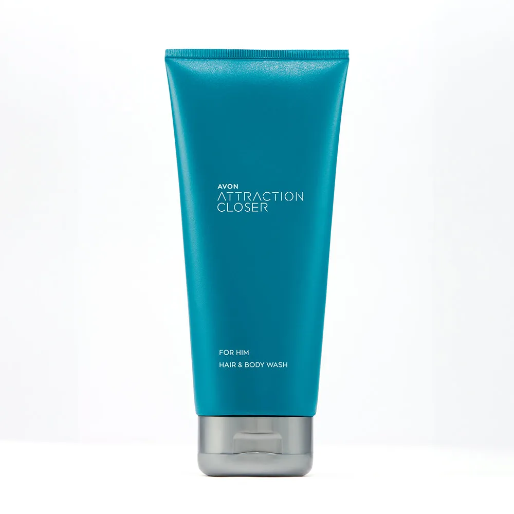 Attraction Closer for Him Hair and Body Wash - 200ml