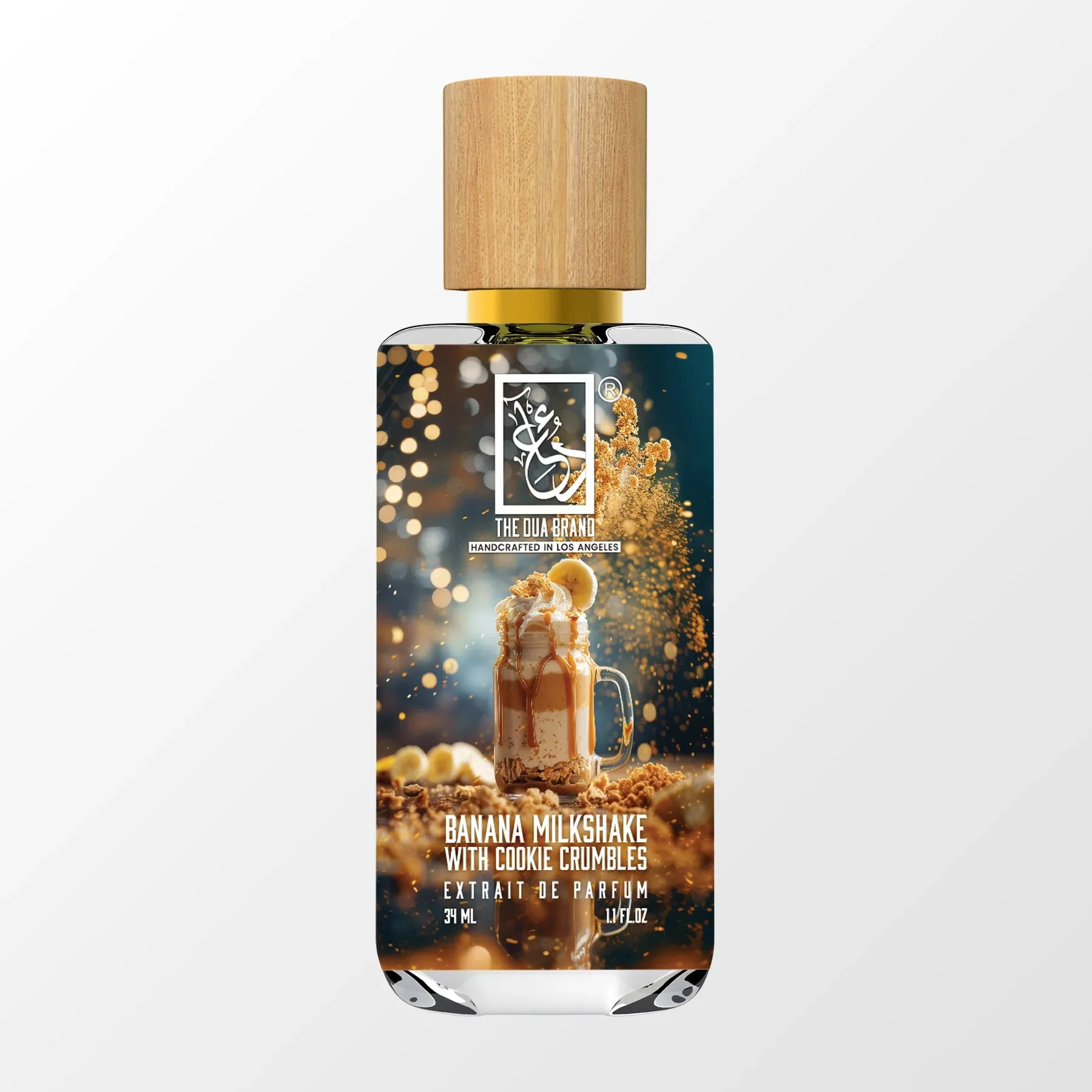 Banana Milkshake With Cookie Crumbles The Dua Brand
