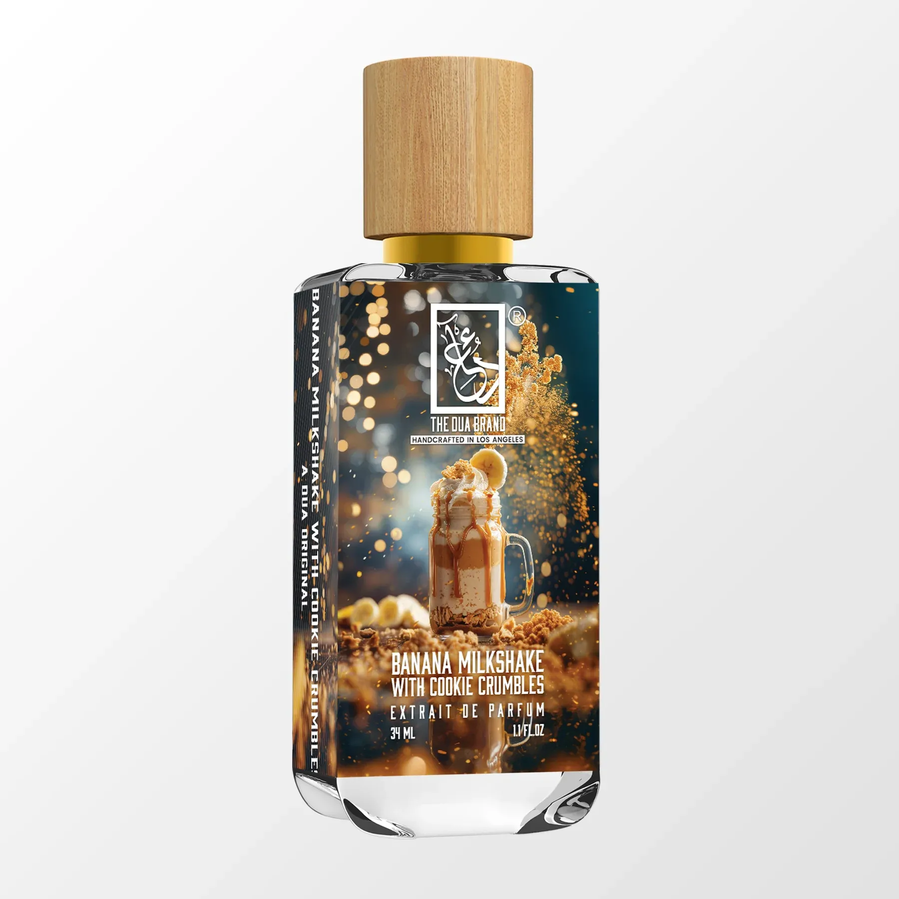 Banana Milkshake With Cookie Crumbles The Dua Brand