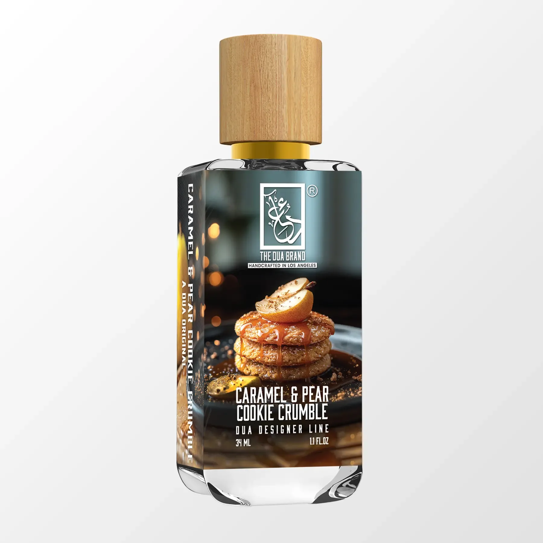 Caramel & Pear Cookie Crumble The Dua Brand