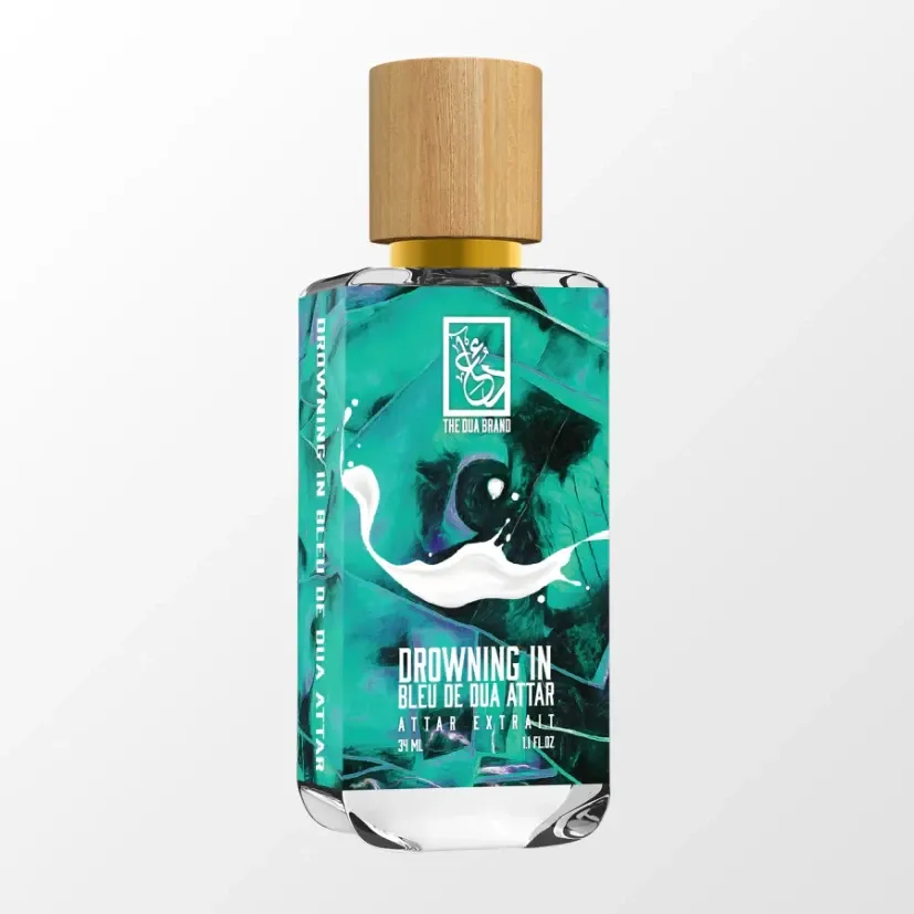 Drowning in Bleu de Dua Attar The Dua Brand