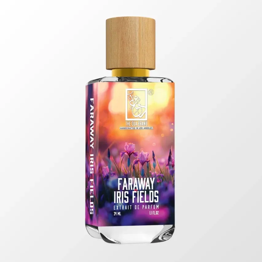 Faraway Iris Fields  The Dua Brand