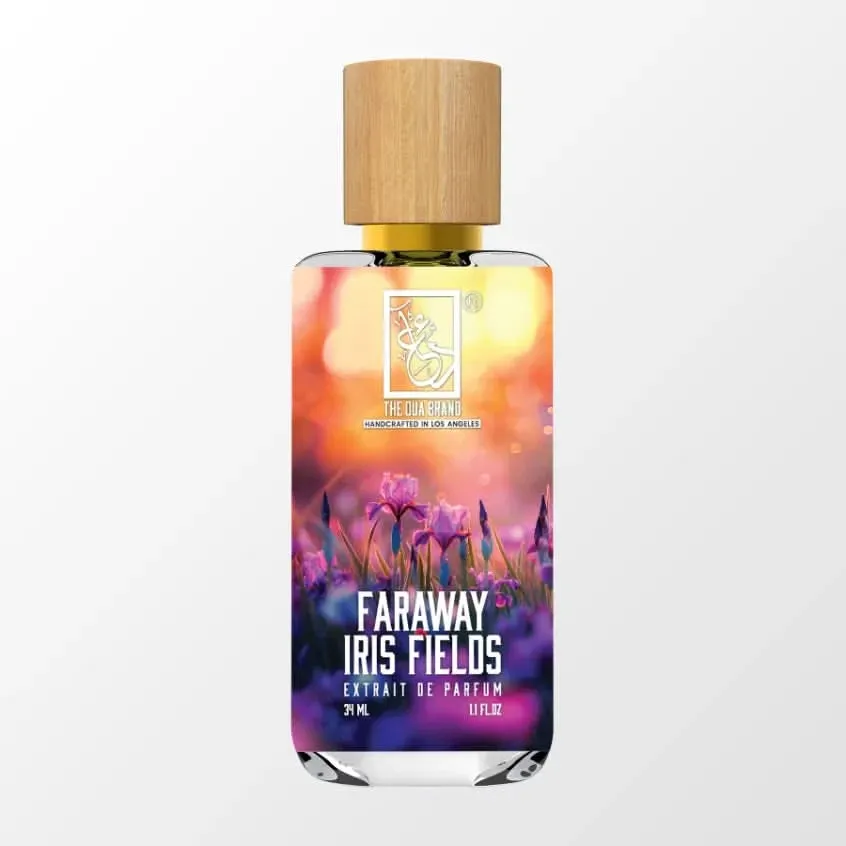 Faraway Iris Fields  The Dua Brand