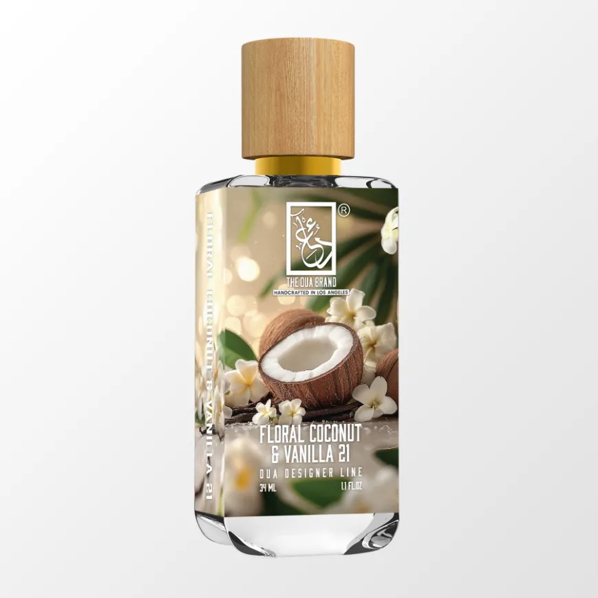 Floral Coconut & Vanilla 21 The Dua Brand