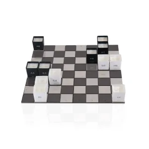 Limited Edition Luxury Candle Set and Chessboard, 12 x 56g Mind Games