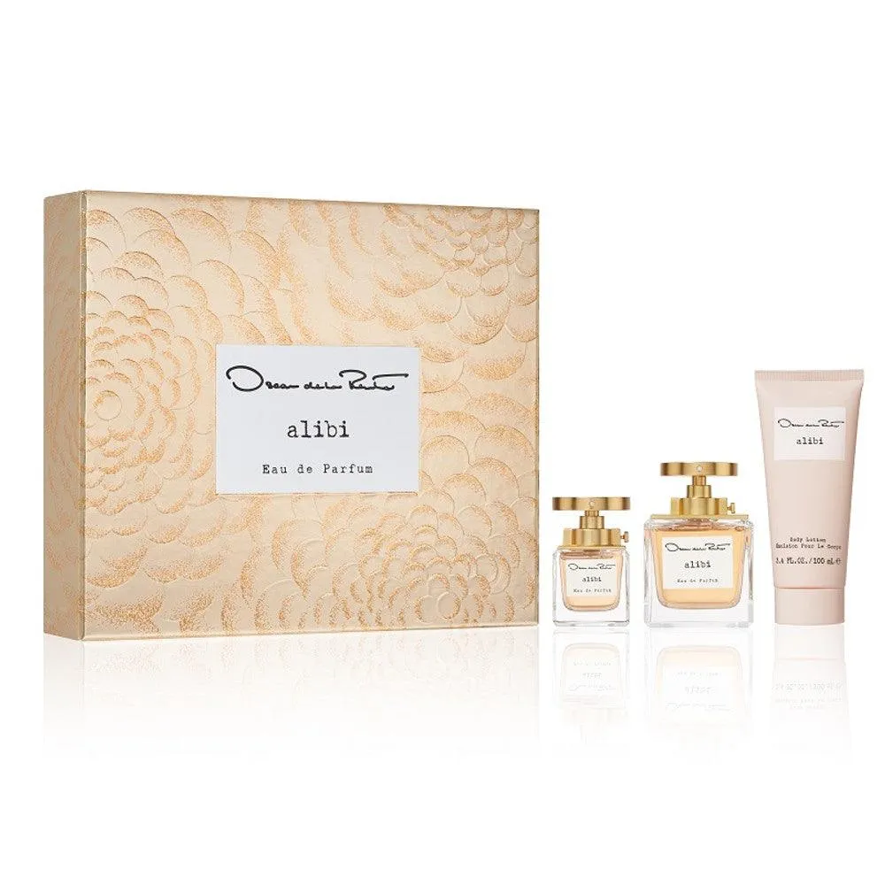 Oscar Alibi EDP Gift Set for Women (3PC)