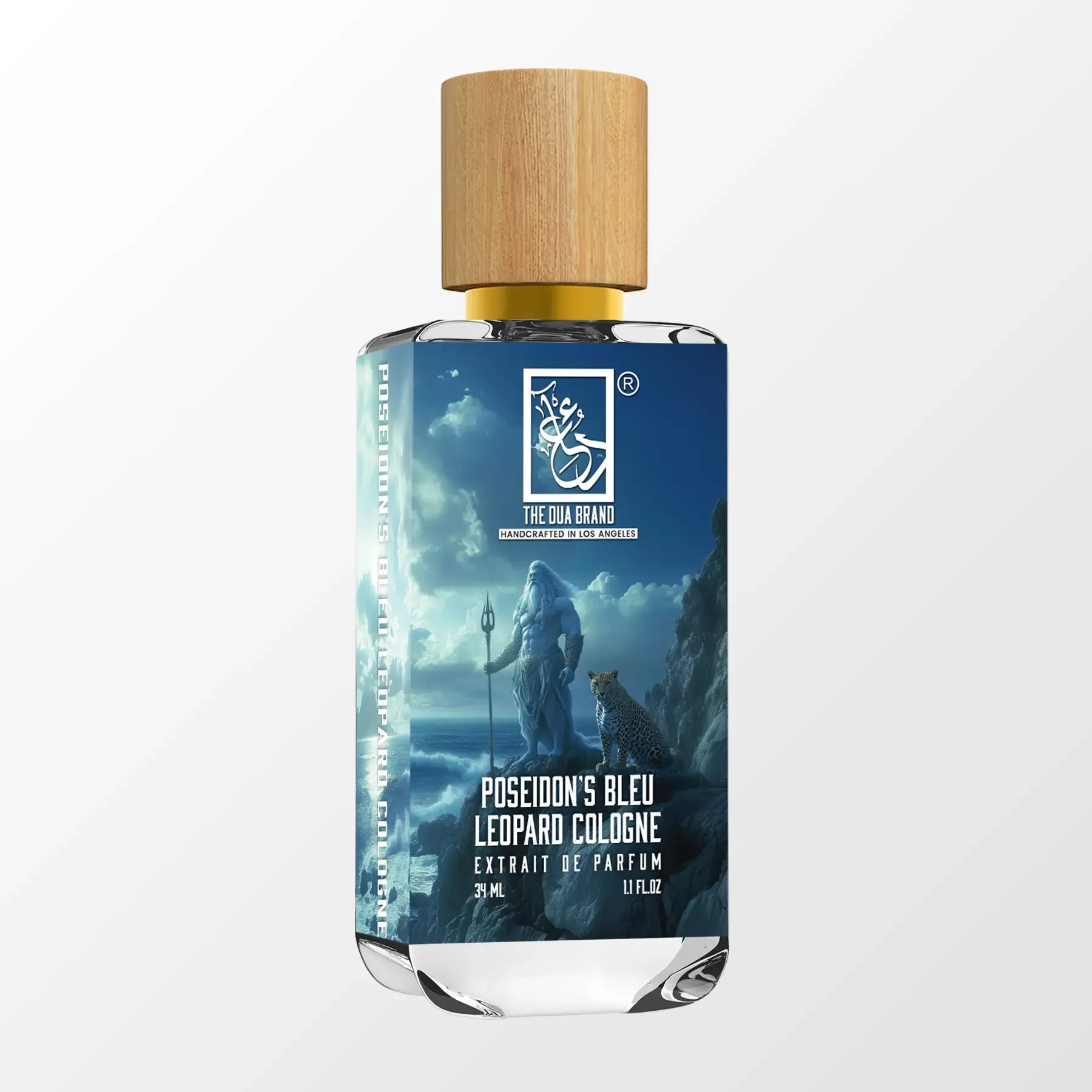 Poseidon's Bleu Leopard Cologne The Dua Brand