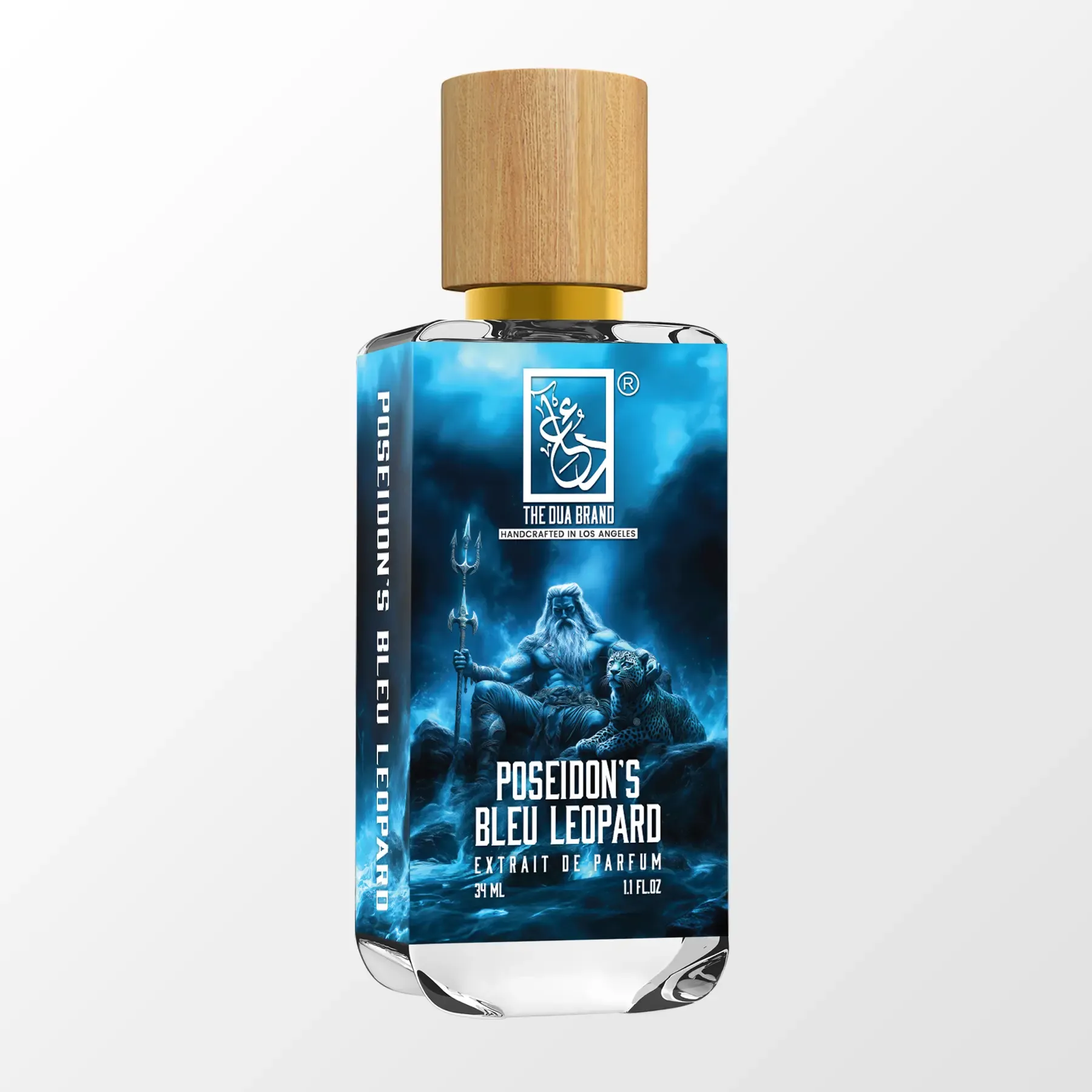 Poseidon's Bleu Leopard The Dua Brand