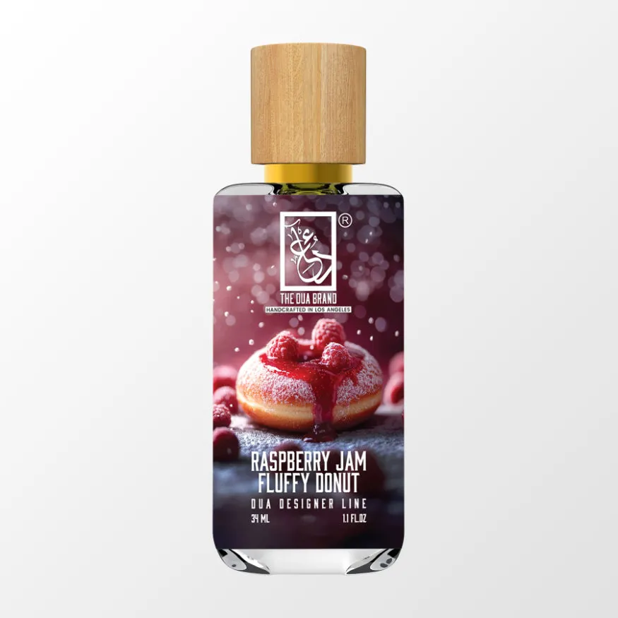 Raspberry Jam Fluffy Donut The Dua Brand