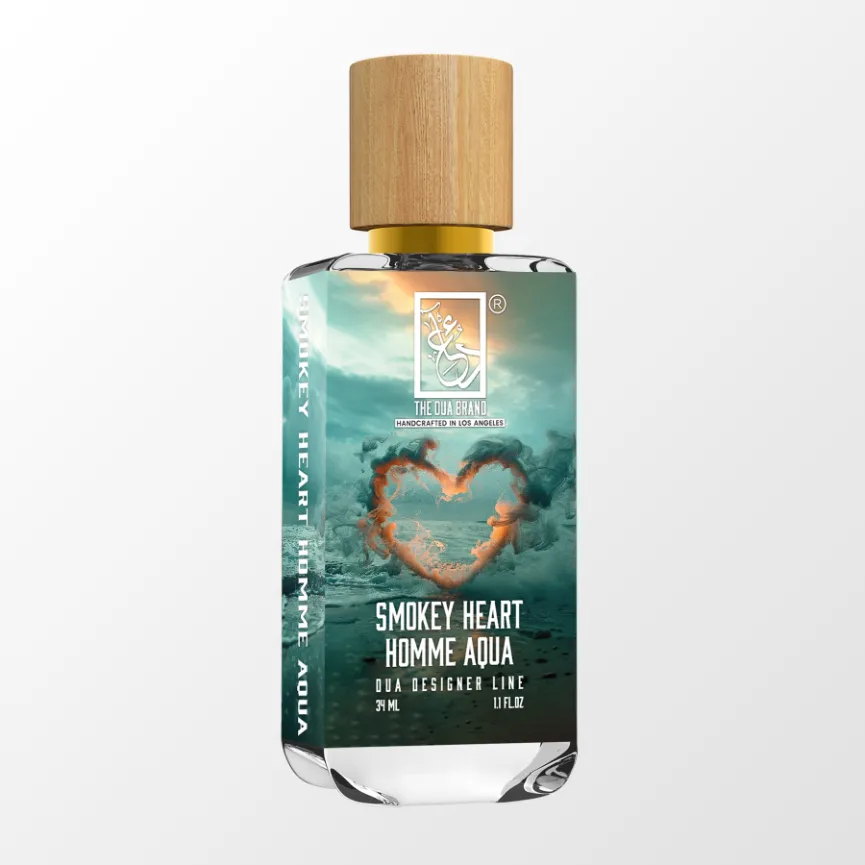 Smokey Heart Homme Aqua The Dua Brand
