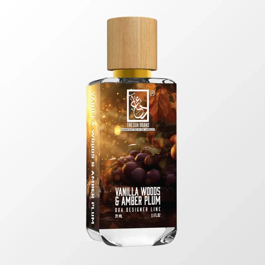 Vanilla Woods & Amber Plum  The Dua Brand